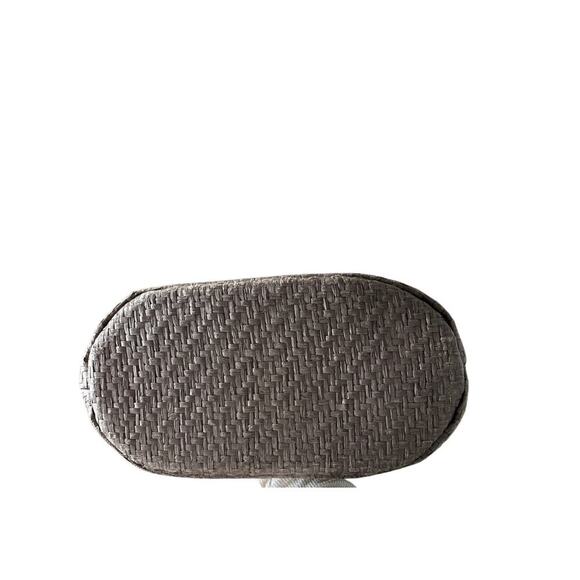 Banana Republic Woven Ring Handle Tote | Summer Straw Bag One Size - Picture 9 of 9